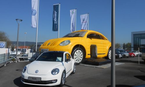 Hüpfburg VW Beetle, Auto, aufblasbares Auto, Kinder