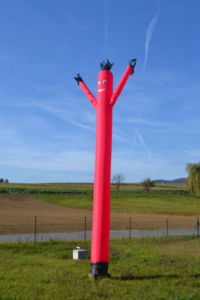 Aufblasbare Werbeträger - Windyman Skydancer rot