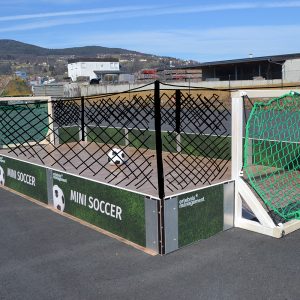 Mini Soccer Fußball Spielfeld mit Tor und Netzen