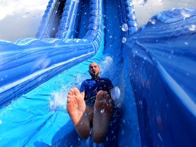 Rock the Slide Wasserrutsche Erlebnismanagement