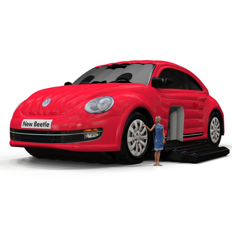 aufblasbarer VW Beetle 3d